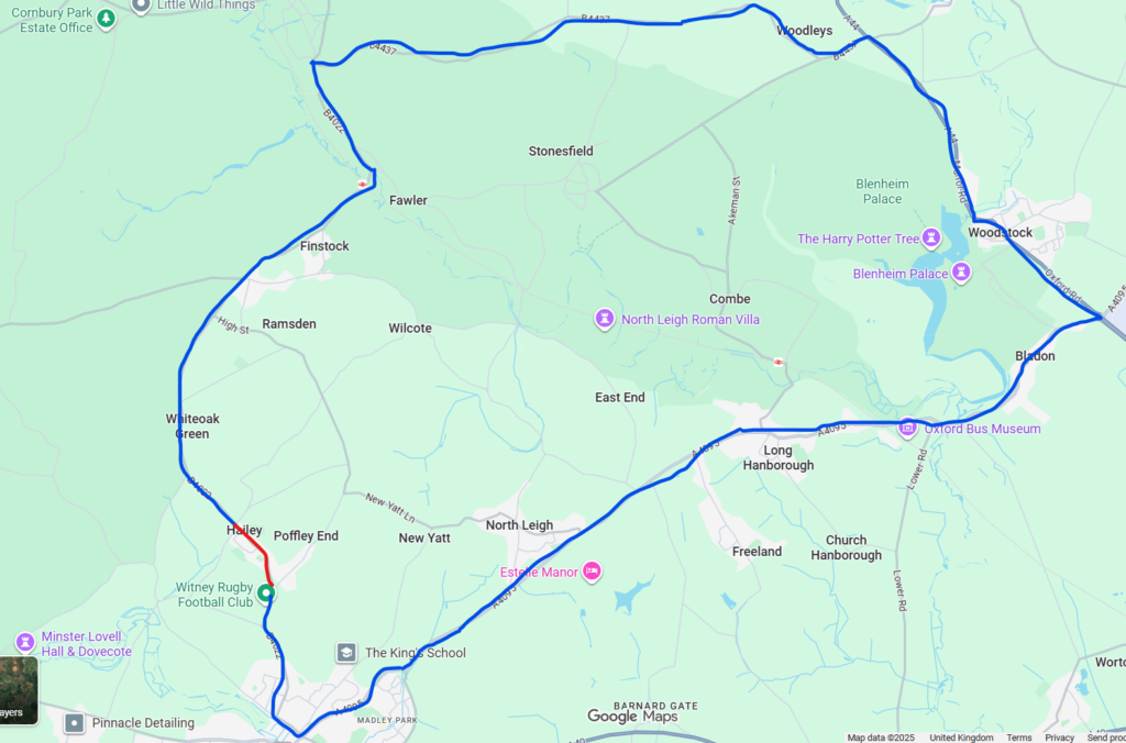 Hailey Road Works map May 2026 17744