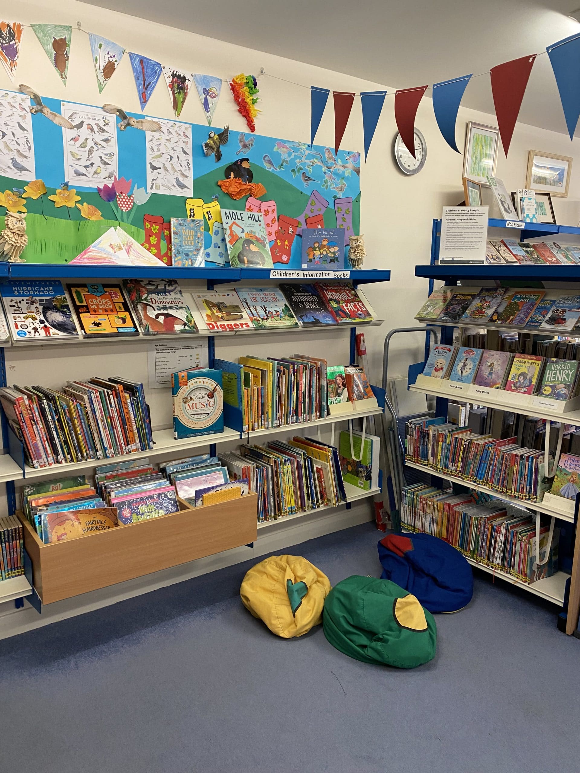 North Leigh Library Children's Area