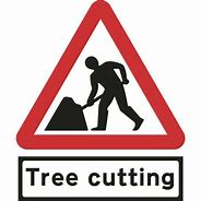 Tree cutting logo