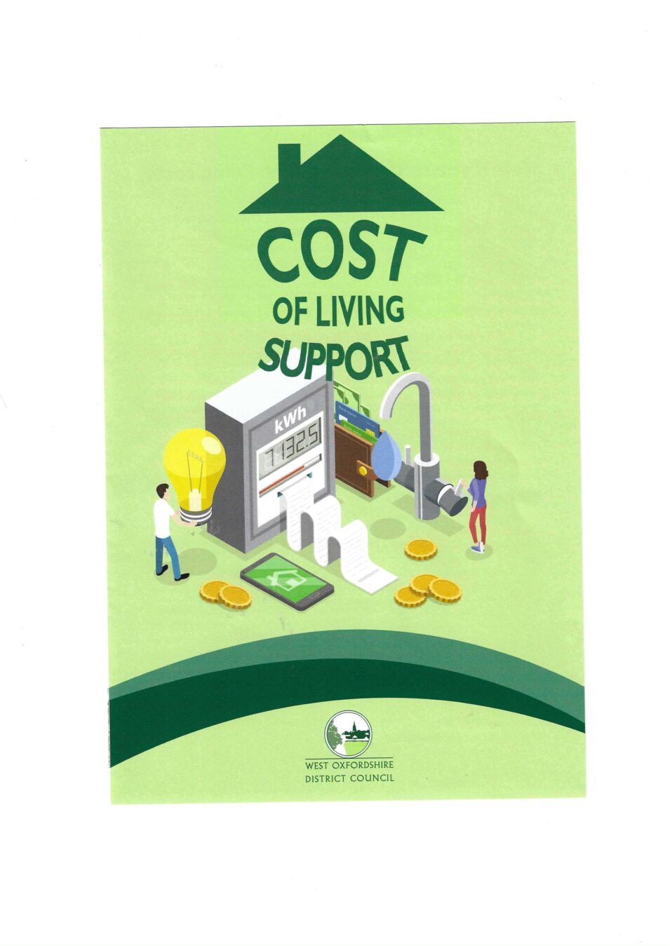 WODC Cost of Living support poster