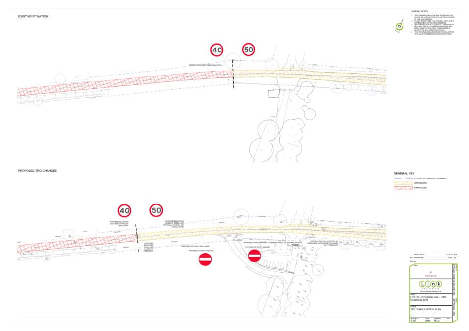 A4095 speed limit consultation image