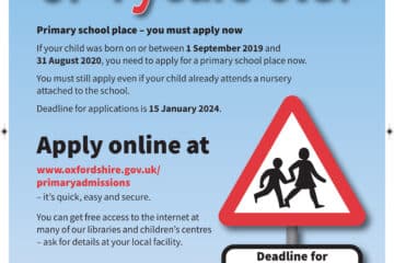 School Admissions poster