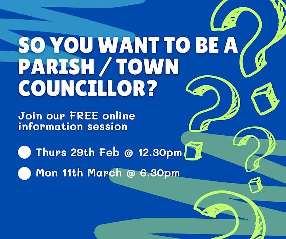 So you want to be a parish councillor poster