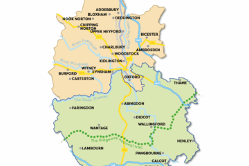 Update on local government reorganisation Two Councils map