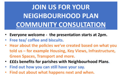 Don't forget the NP event on the 11th April in the Memorial Hall at 2pm