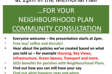 Join Us for the NP event on 11th April in the Memorial Hall at 2pm