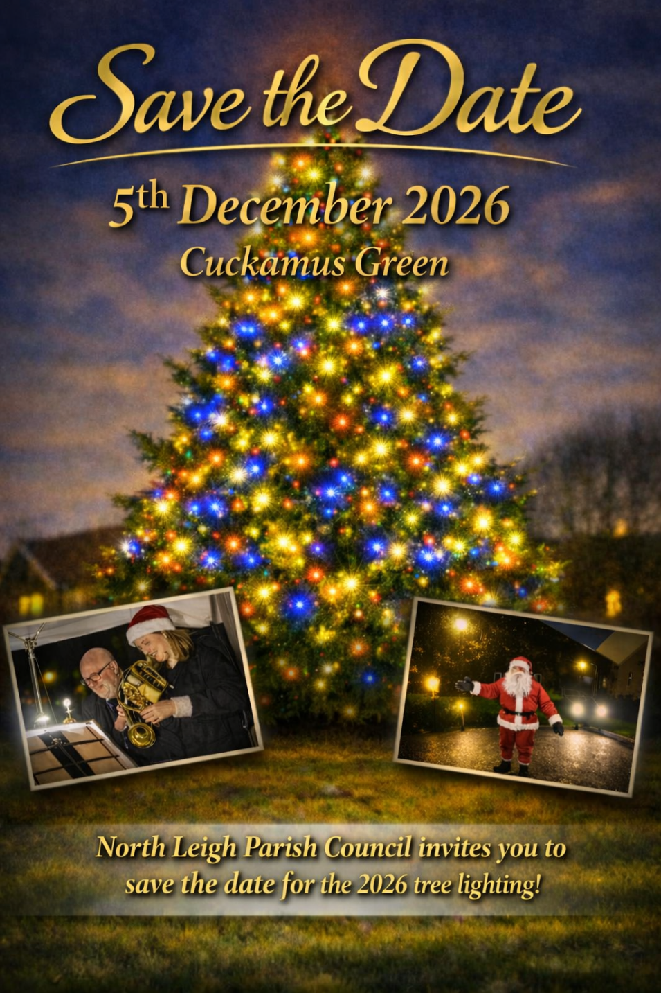 2026 Tree Lighting Save the Date 5th December