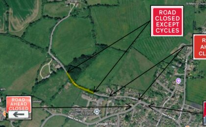 Green Lane road works 2026