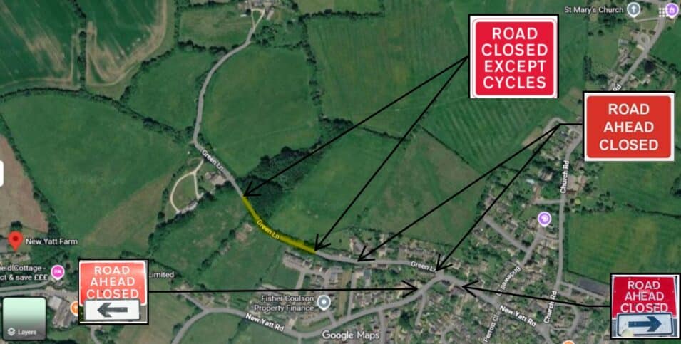 Green Lane road works 2026